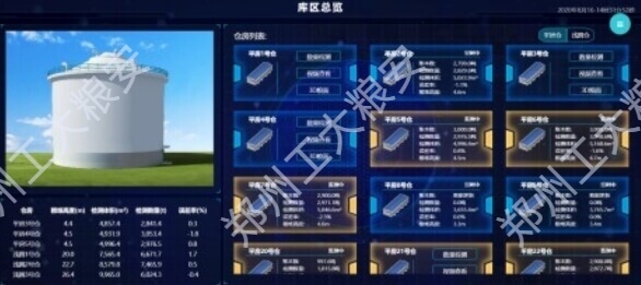粮食库存数量监测系统
